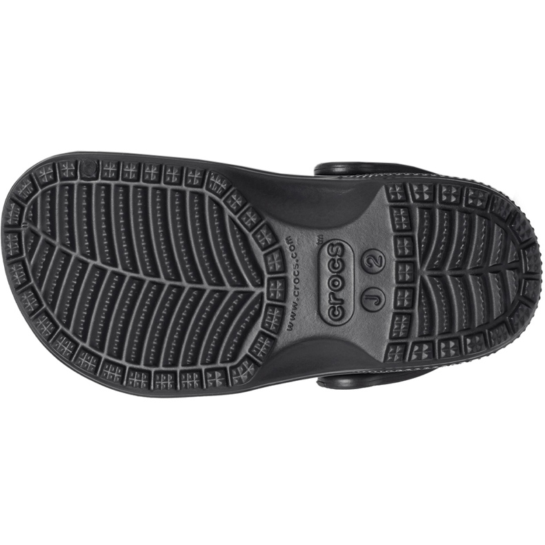 Tamancos infantis Crocs Kids Classic Clog, pretos 206991 001