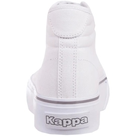 Kappa Boron MId Pf sapatos femininos branco-prata 243161 1015