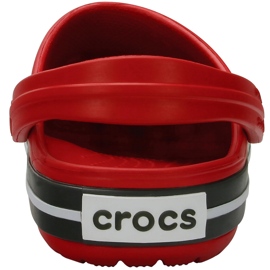 Tamancos infantis Crocs Kids Crocband Clog vermelho-cinza 207006 6IB Tamancos infantis Crocs Kids Crocband Clog vermelho-cinza 207006 6IB