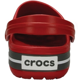 Tamancos Crocs Crocband Clog vermelho-cinza 11016 6PT