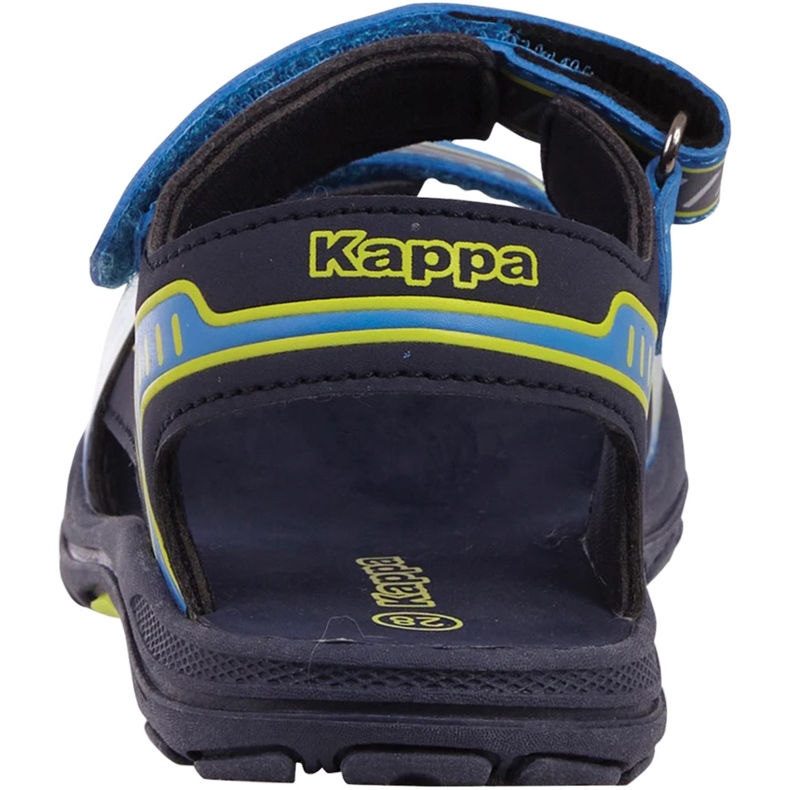 Sandália infantil Kappa Paxos azul marinho e azul 260864K 6733