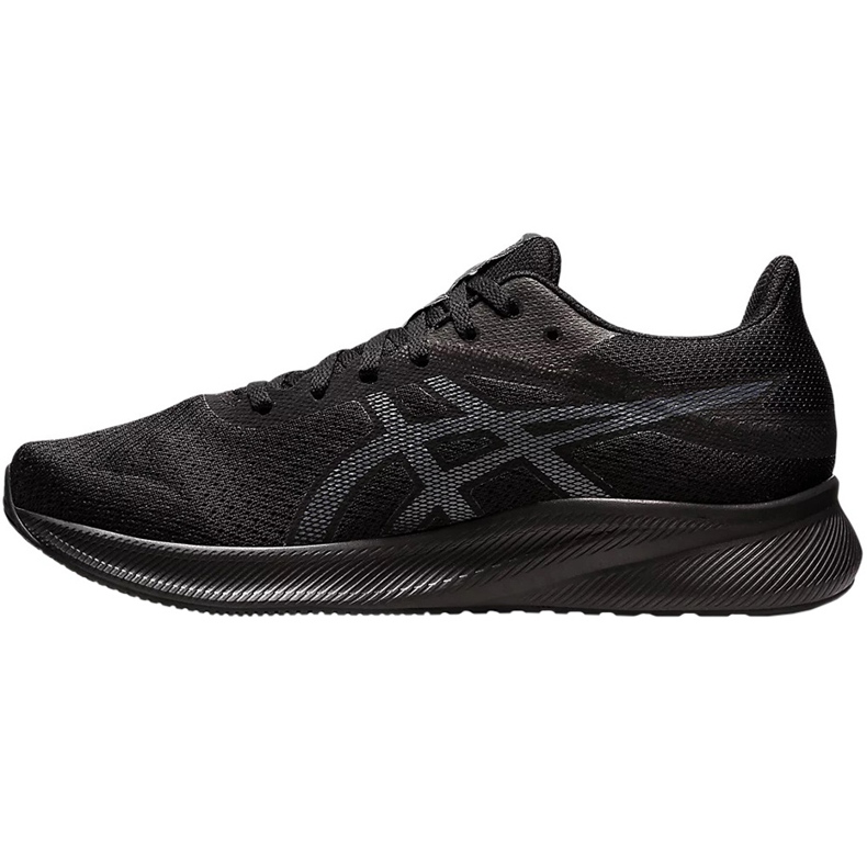 Tênis de corrida masculino Asics Patriot 13 preto e cinza 1011B485 002