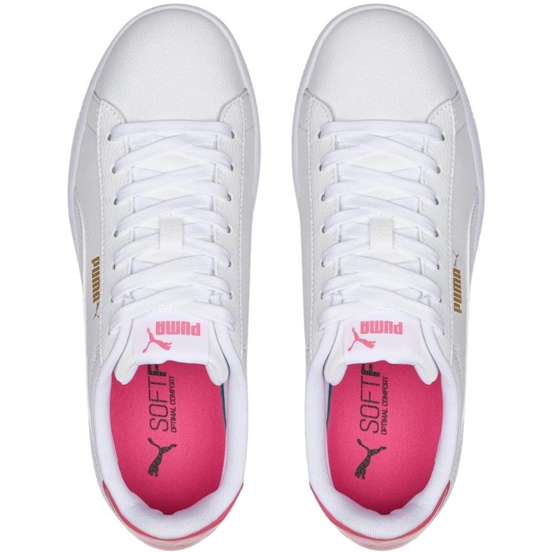 Sapatos femininos Puma Vikky Lopro brancos 385845 03
