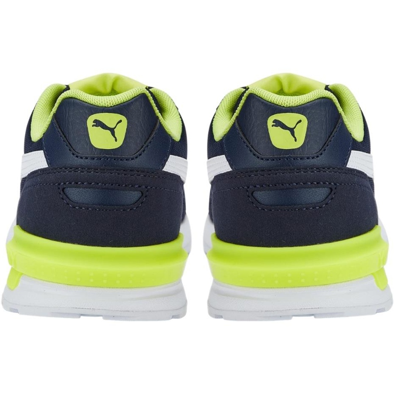 Puma Graviton Jr. azul marinho 381987 14 sapatos infantis