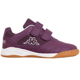 Calçado infantil Kappa Kickoff K roxo e branco 260509K 2610