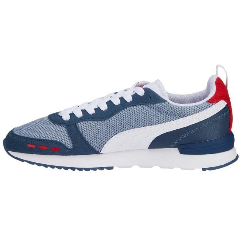 Sapatos masculinos Puma R78 azul e branco 373117 61