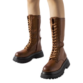 Botas marrons com isolamento alto da Upton castanho Botas marrons com isolamento alto da Upton castanho