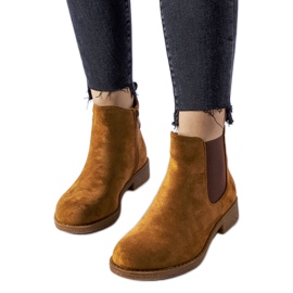 Botas Chelsea com isolamento marrom da Fidenzio