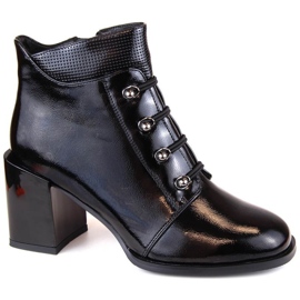 Filippo W PAW490 botins pretos com isolamento envernizado Filippo W PAW490 botins pretos com isolamento envernizado