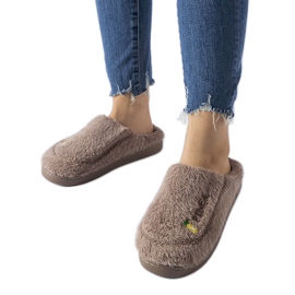 Chinelos Collinsville marrons quentes marrom