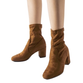 Botins de cano curto Lexington castanhos marrom