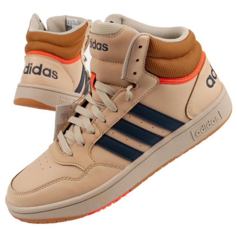 Tênis Adidas Hoops 3.0 GX9608 bege