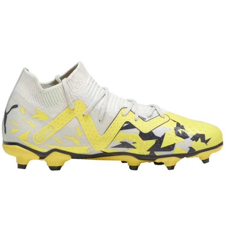 Chuteiras Puma Future Match FG/AG Jr 107384 04 branco