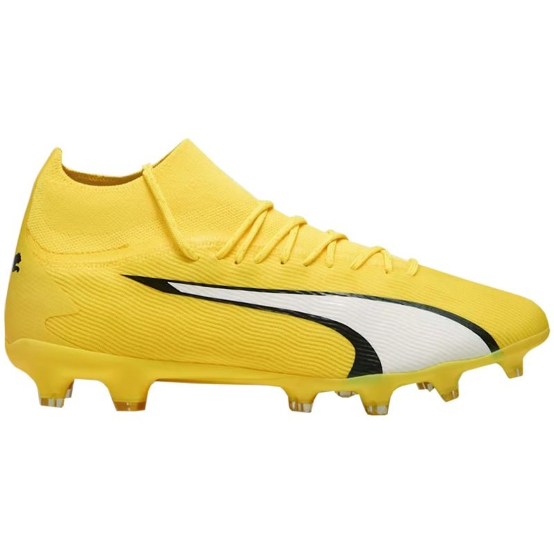 Chuteiras Puma Ultra Pro FG/AG M 107422 04 amarelo