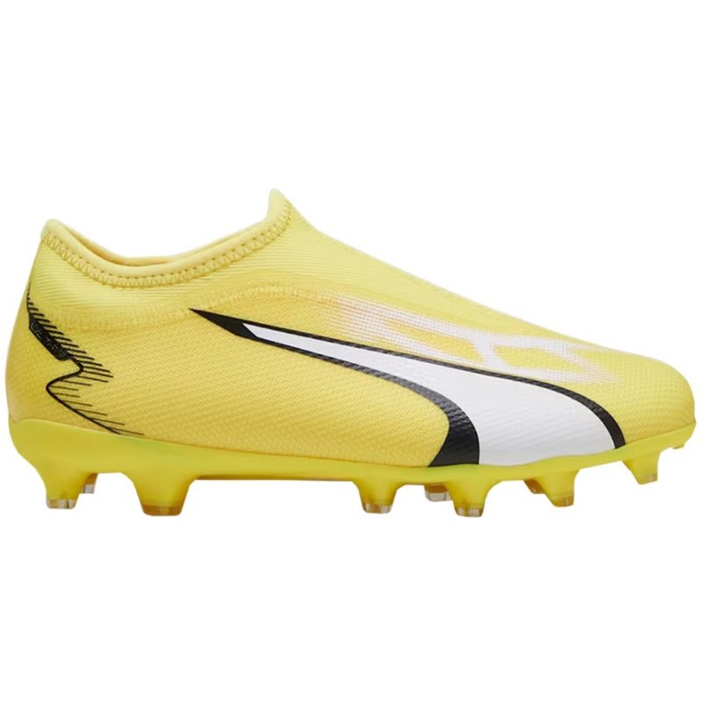 Chuteiras Puma Ultra Match Ll FG/AG 107514 04 amarelo