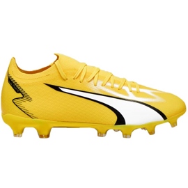 Chuteiras Puma Ultra Match FG/AG M 107347 04 amarelo
