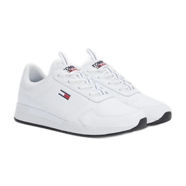 Sapatos Tommy Hilfiger Flexi Runner M EM0EM01080YBR branco Sapatos Tommy Hilfiger Flexi Runner M EM0EM01080YBR branco