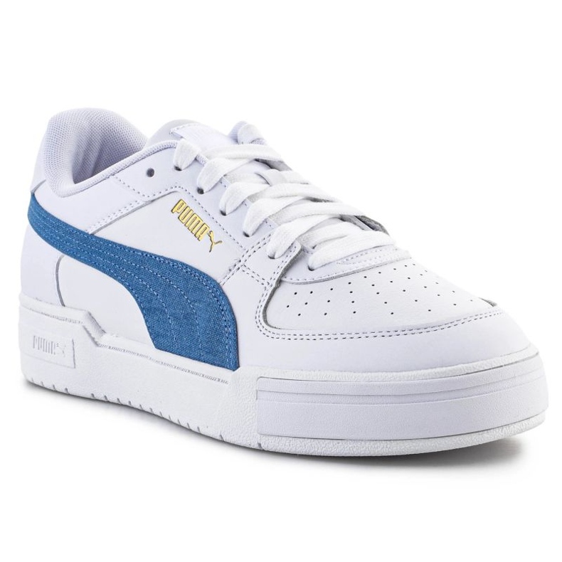 Puma Cali Pro Denim Sapatos casuais unissex 385690-01 branco