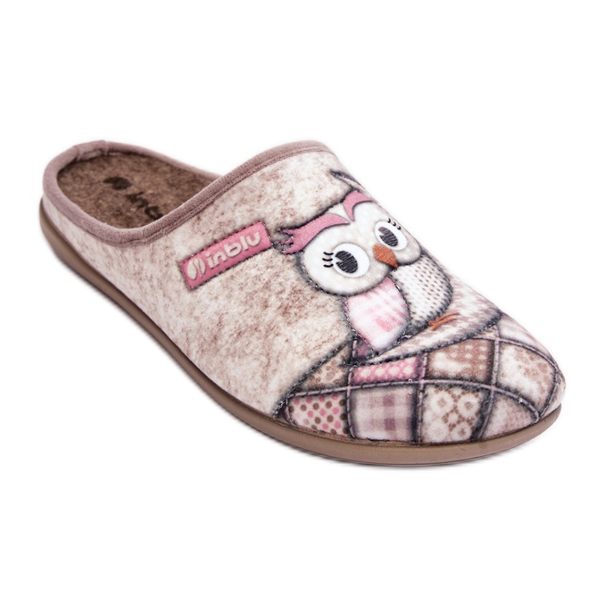 Home Chinelos Owl Inblu Chinelos GF000018 Bege