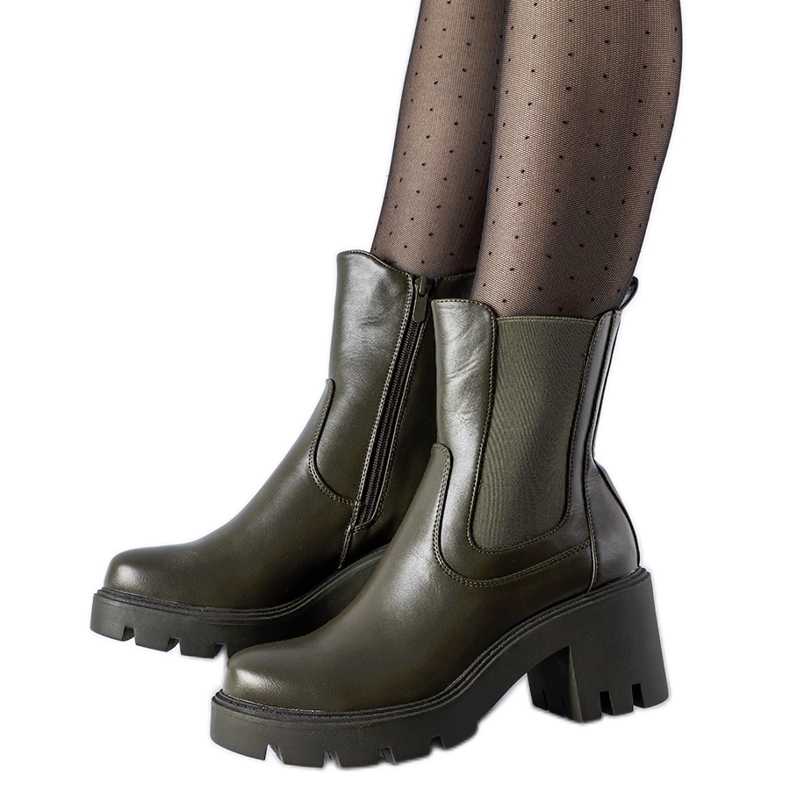 Botins Hattiesburg verdes escuros