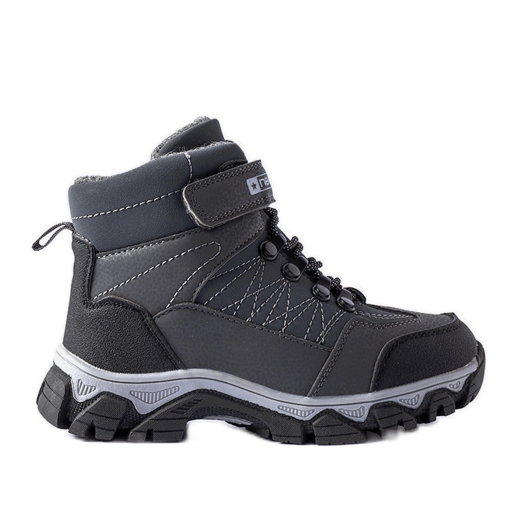 Botas infantis Crispino com isolamento cinza Botas infantis Crispino com isolamento cinza