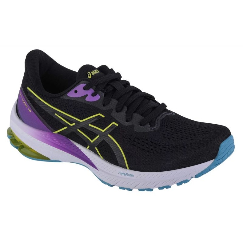 Tênis de corrida Asics GT-1000 12 W 1012B450-002 preto