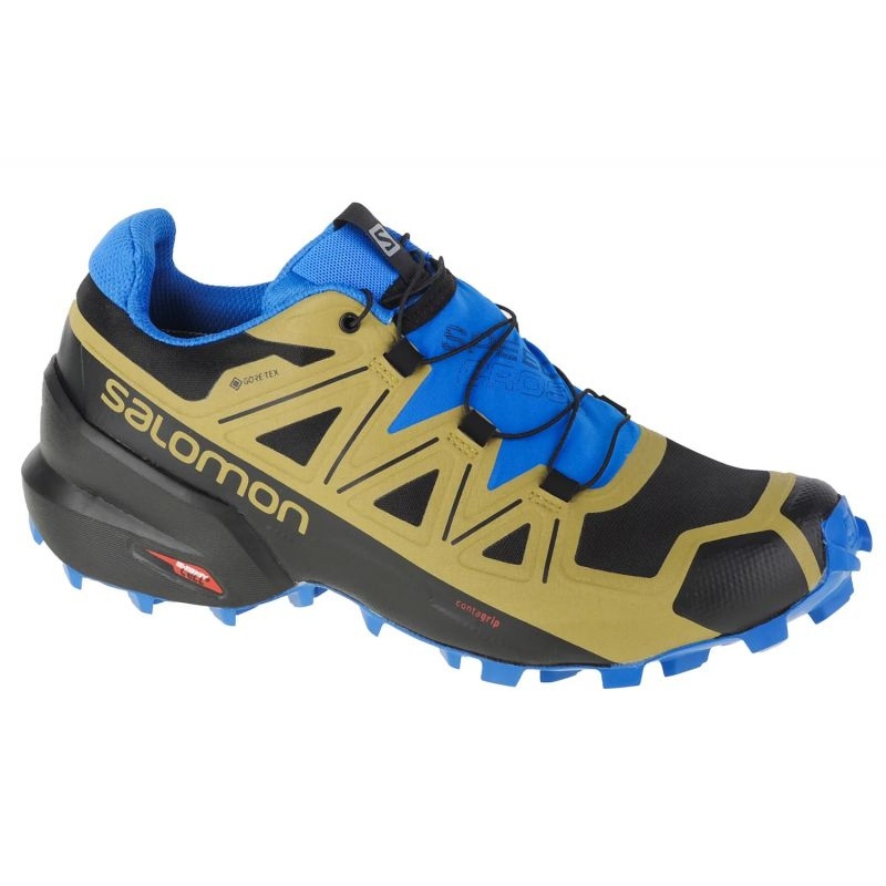 T nis de corrida Salomon Speedcross 5 Gtx M 416124 verde KeeShoes