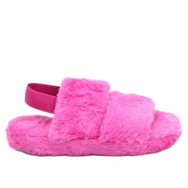 Chinelos femininos com elástico Rhodes Fúcsia rosa Chinelos femininos com elástico Rhodes Fúcsia rosa