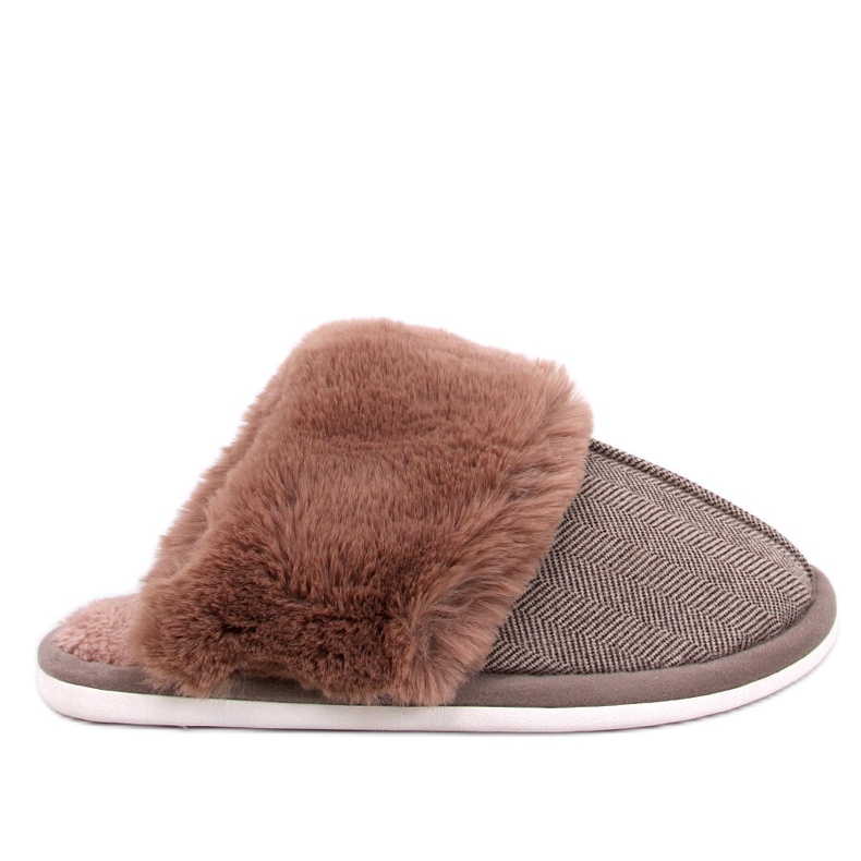 Chinelos masculinos em espinha de peixe Gregory Mocca bege