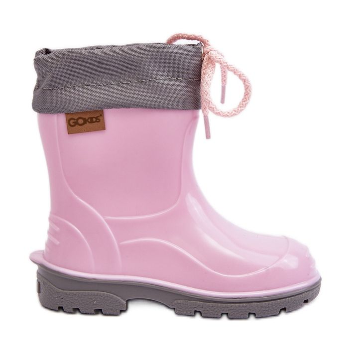Lemigo Wellingtons infantis Kimmy Pink GoKids 951 rosa