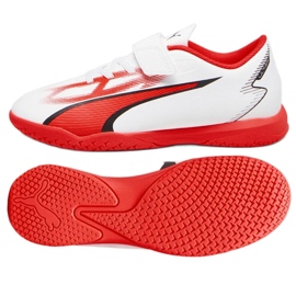 Chuteiras Puma Ultra Play It V Jr 107538-01 branco