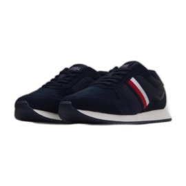 Sapatos Tommy Hilfiger Runner Evo Mix M FM0FM04699 DW5 azul