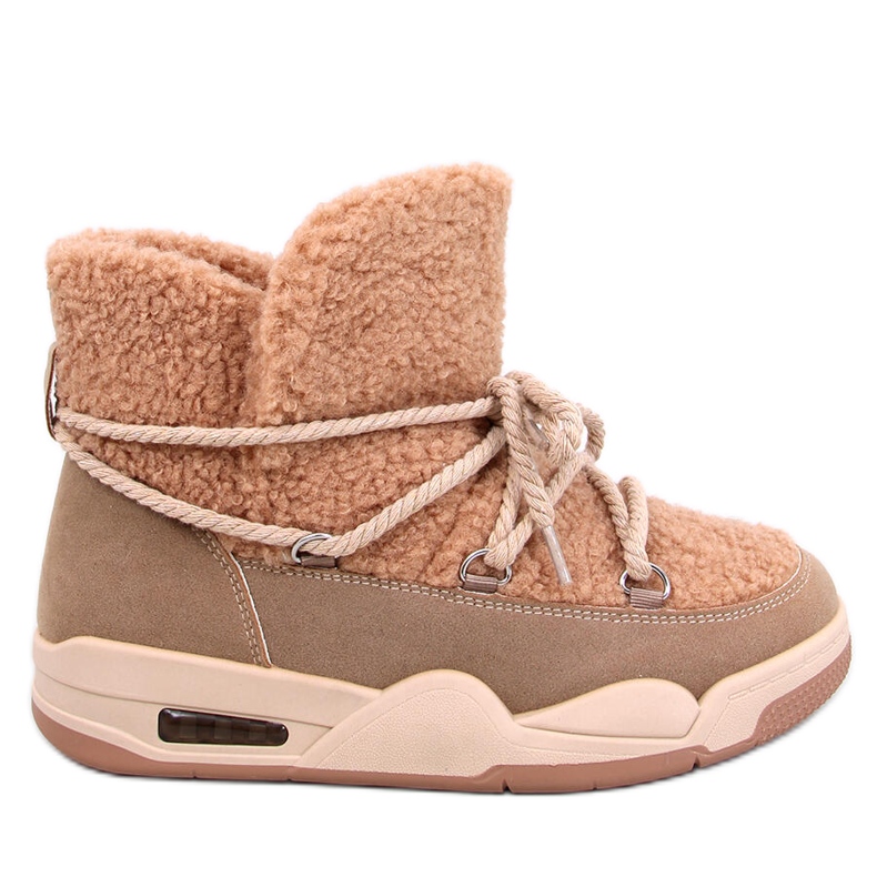 Botas de neve com isolamento Remal Khaki bege Botas de neve com isolamento Remal Khaki bege
