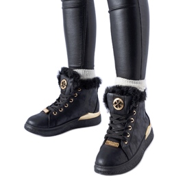 Tênis alto Pielungo com isolamento preto