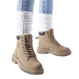 Botas Medole com isolamento marrom