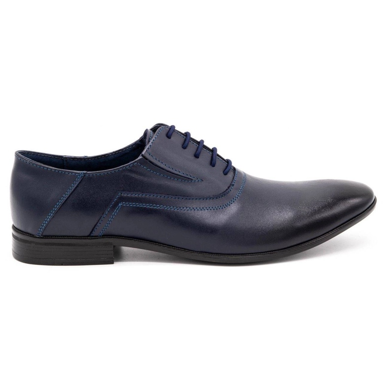 Olivier Sapatos formais masculinos 291 azul marinho