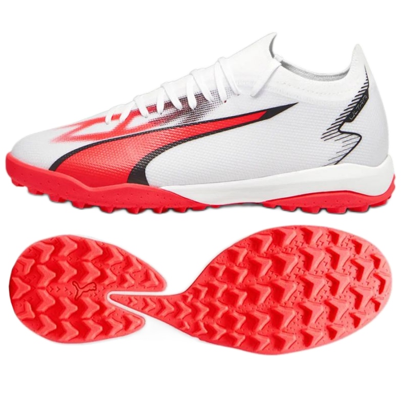 Chuteiras Puma Ultra Match Tt M 107521-01 branco