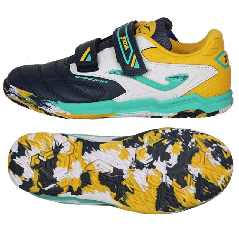 Chuteiras Joma Cancha 2303 Jr In Jr CAJW2303INV multicolorido
