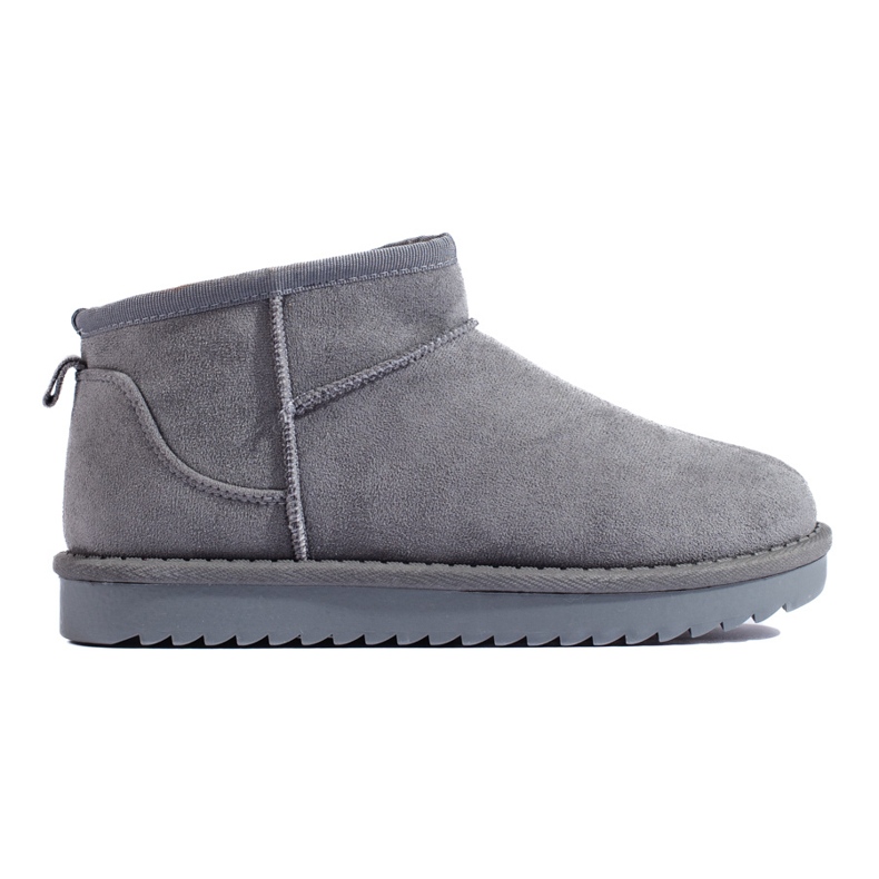 Botas de neve femininas Shelovet cinza