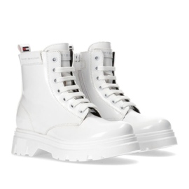 Tommy Hilfiger Bota Lacu Up W T4A5-33039-1453100-100 branco
