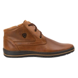 Polbut 339 sapatos masculinos marrons marrom