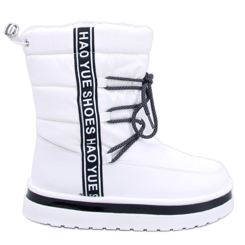 Botas de neve femininas Archie White branco