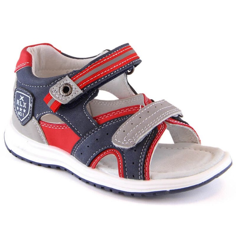 McKinley Sandálias de velcro McKeylor Jr JAN225, multicoloridas azul