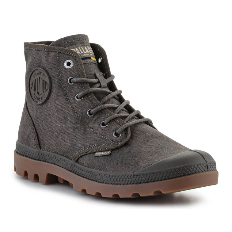 Sapatos Palladium Pampa Hi Wax Major M 77222-258-M castanho