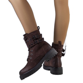 Botas Fallkirk castanhas escuras marrom