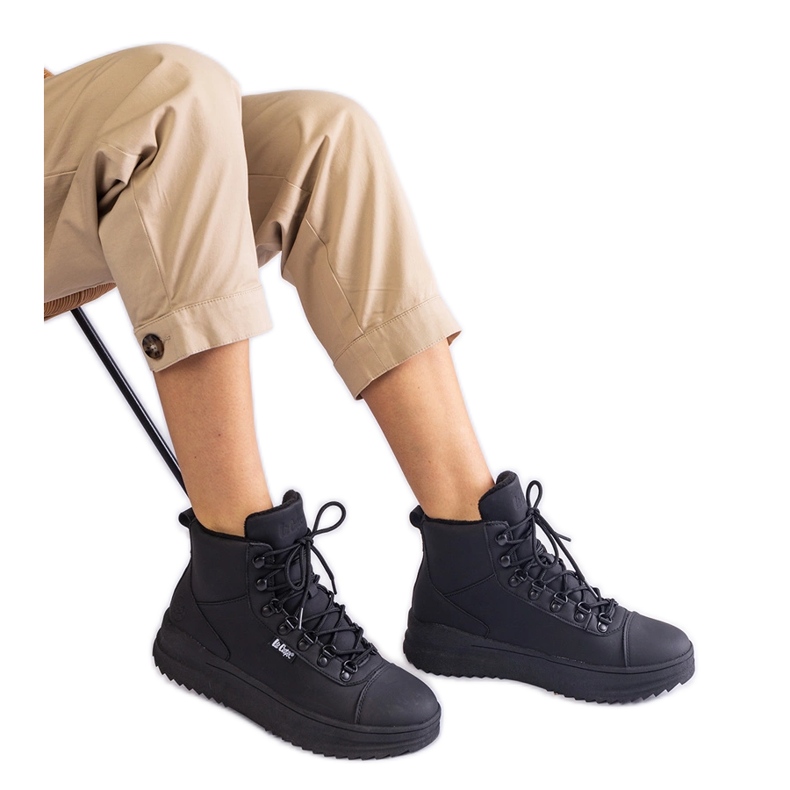 Botas quentes pretas Lee Cooper LCJ-23-31-3028L preto