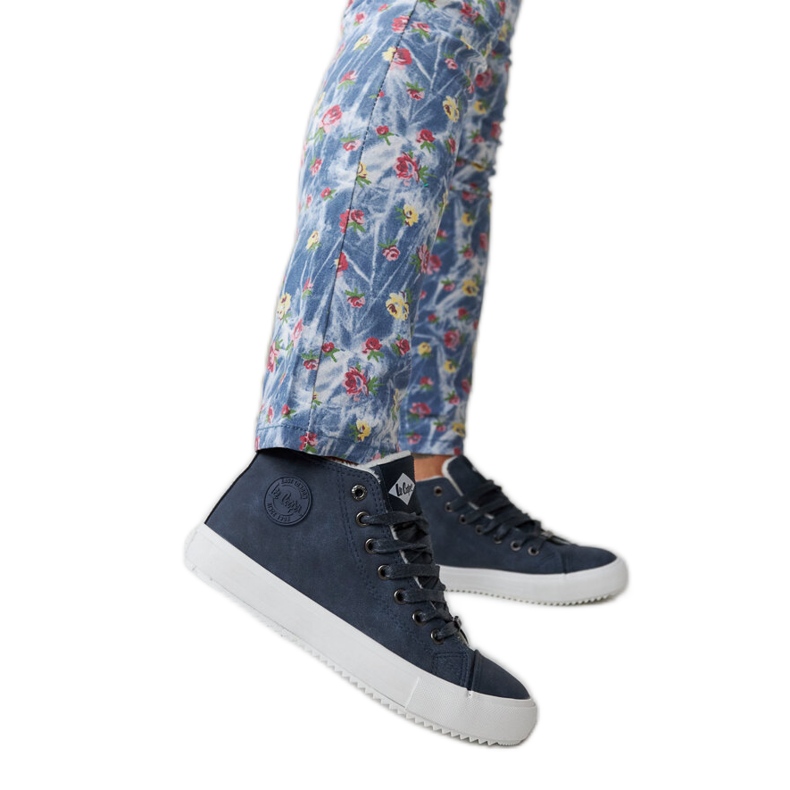 Tênis azul marinho Lee Cooper LCJL-20-31-12