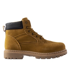 Botas Petrelle clássicas de homem castanhas marrom