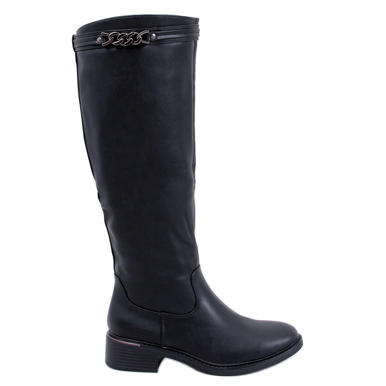 Botas femininas clássicas Forte Black preto Botas femininas clássicas Forte Black preto