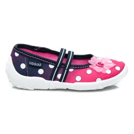 Viggami Sapatos caseiros com bolinhas rosa